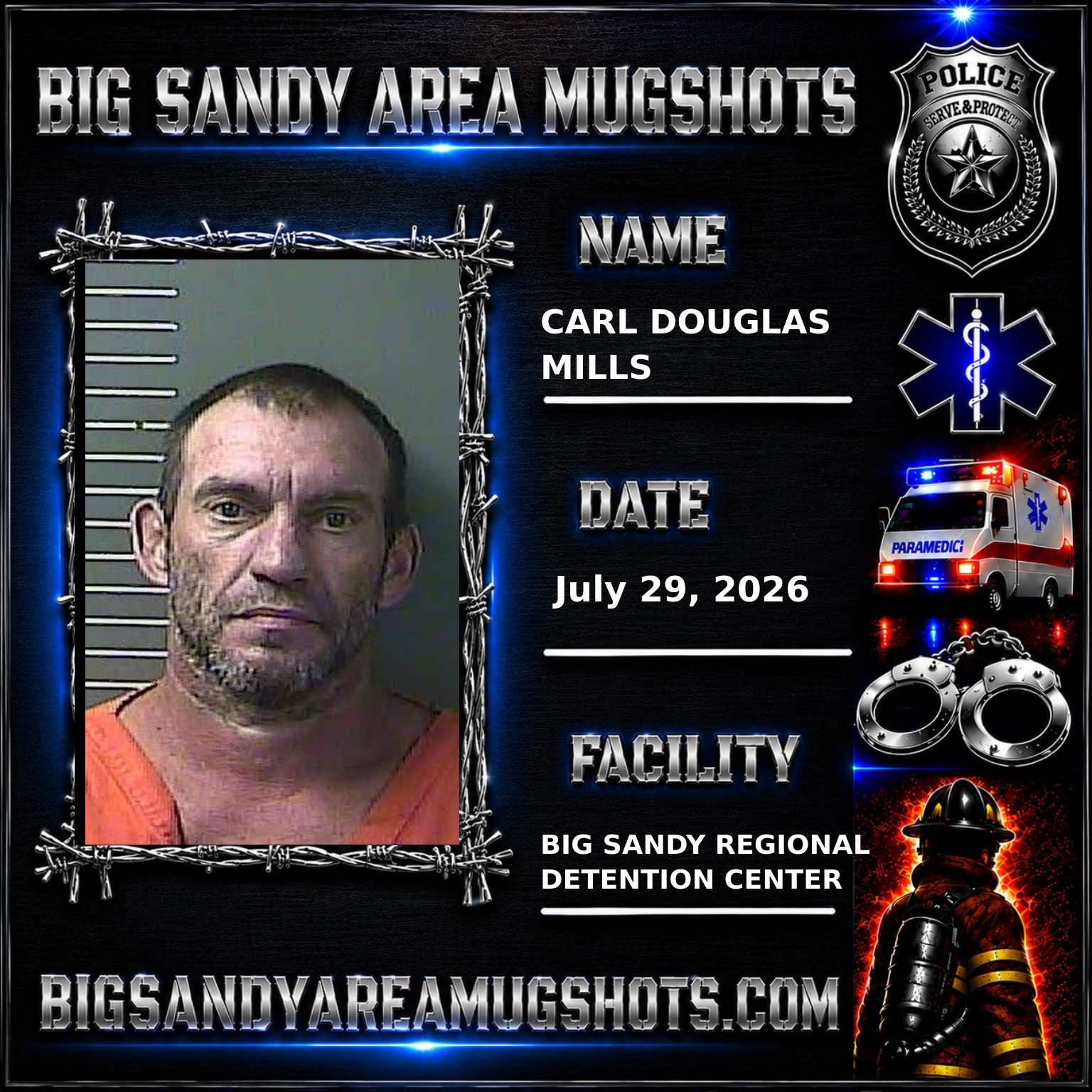 CARL DOUGLAS MILLS