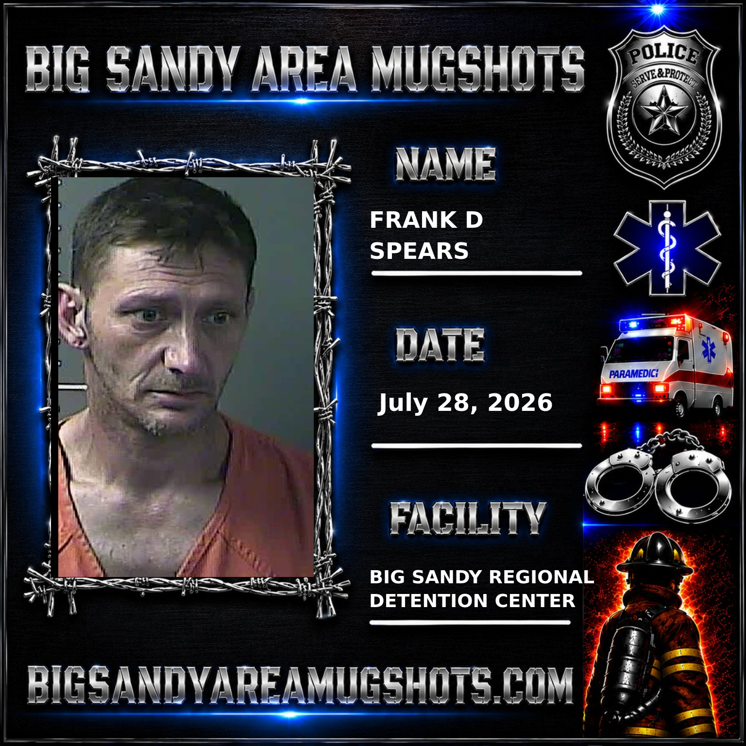 FRANK D SPEARS