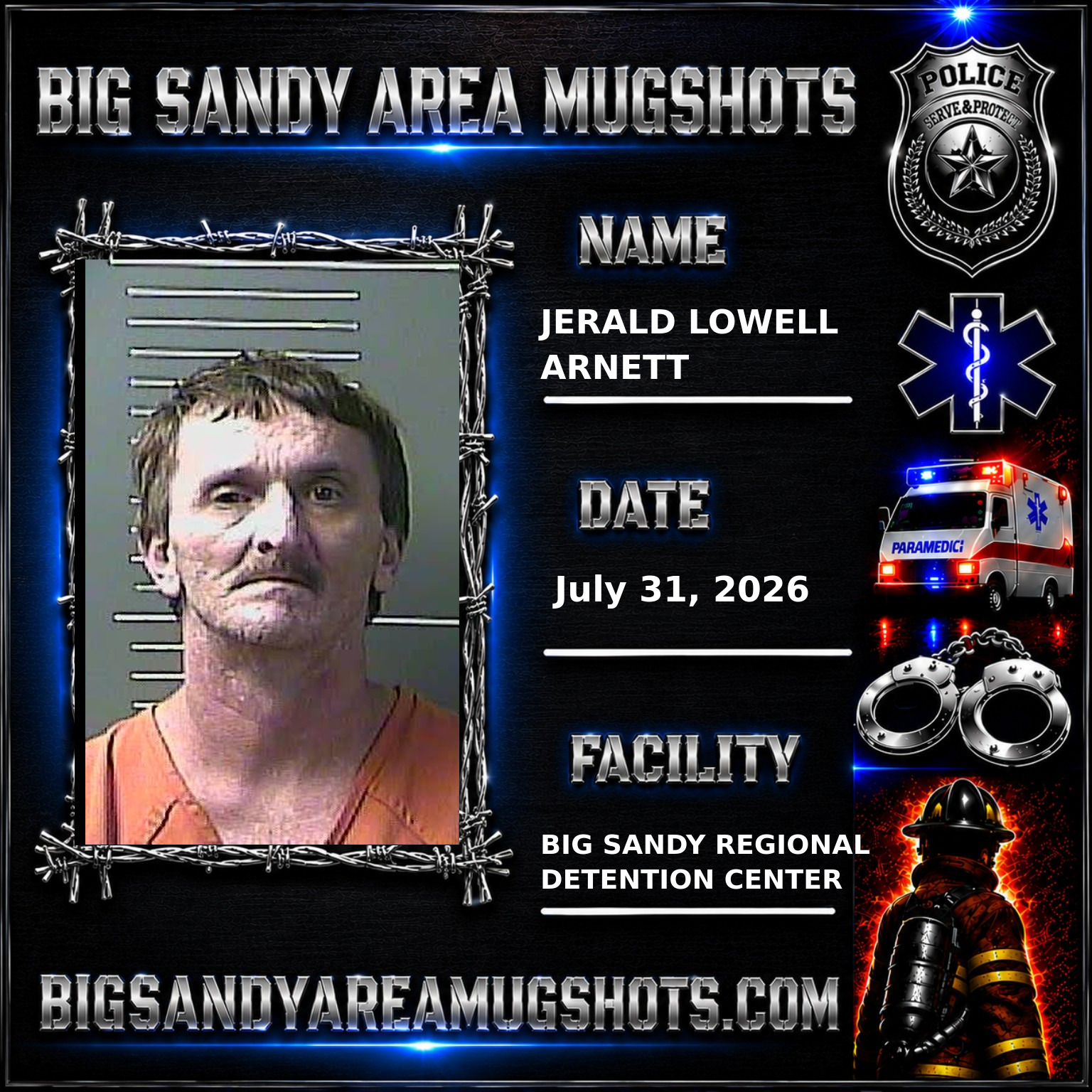 JERALD LOWELL ARNETT