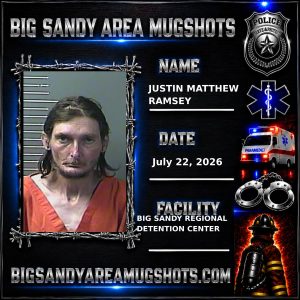 JUSTIN MATTHEW RAMSEY booking record
