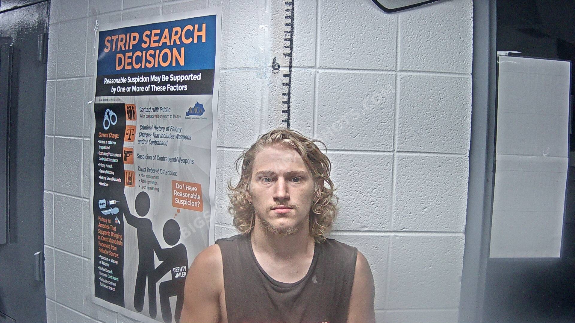 Kaden Allen Shell arrest photo