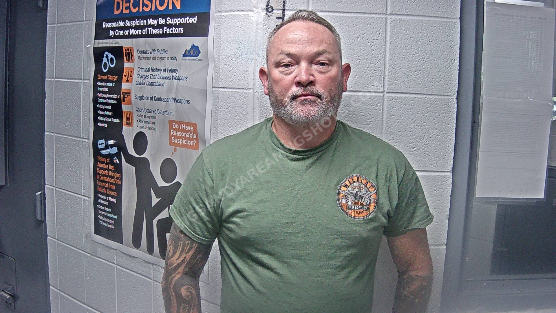 James Derrick Adams arrest photo