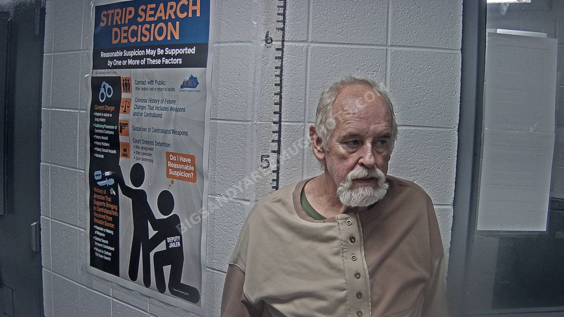 Ted Allen Mosher arrest photo