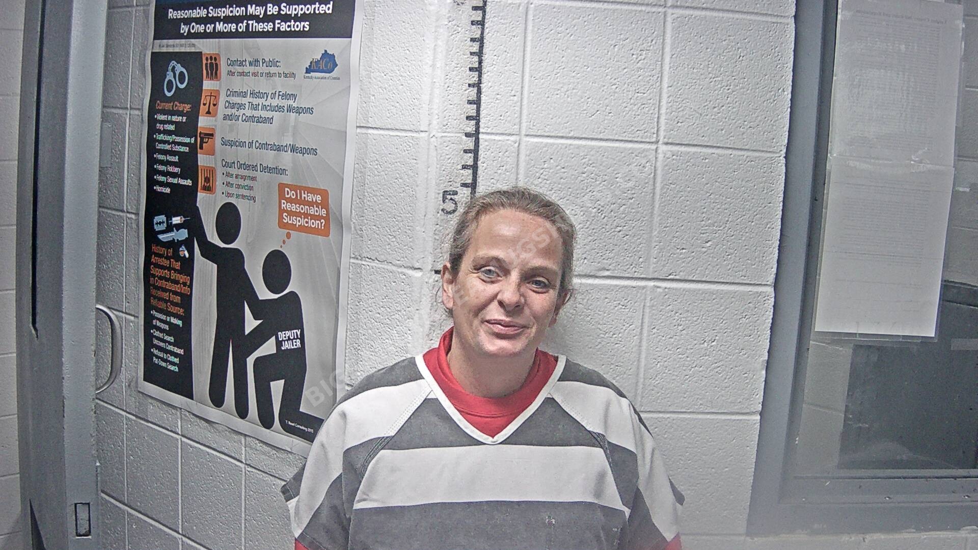 Crystal Franks arrest photo