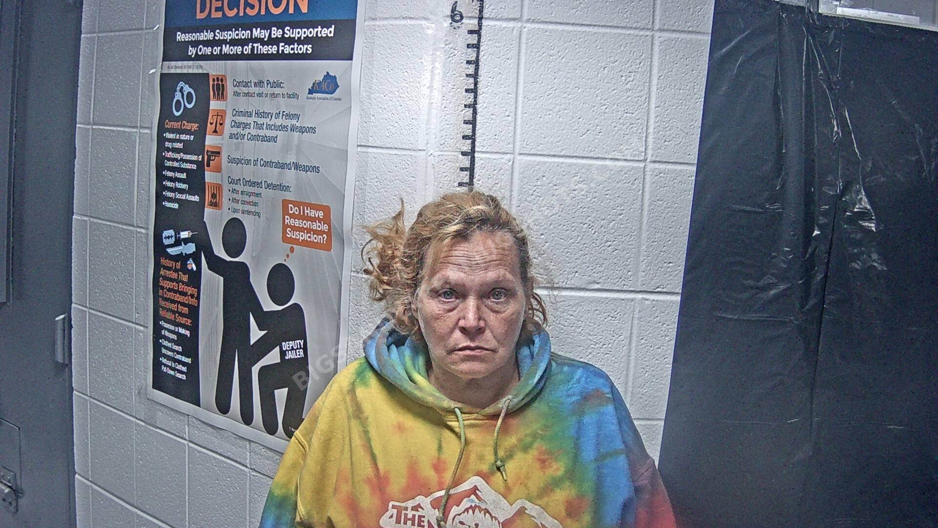 Tonya R Adams arrest photo