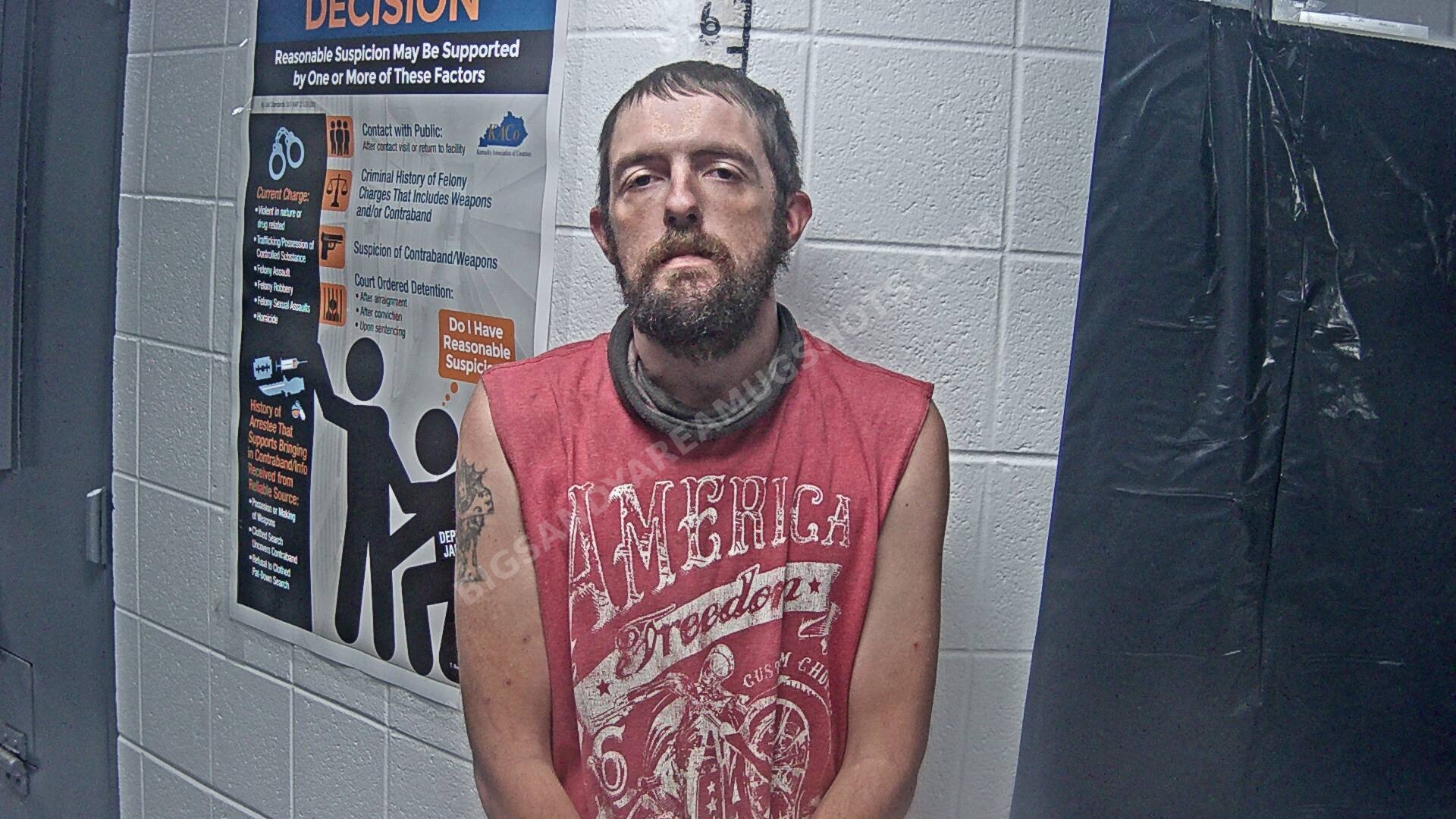 Travis J Spangler arrest photo